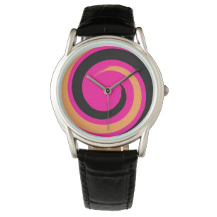 Modern Swirl Abstract Art #92 Watch