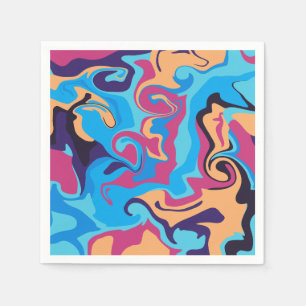 Modern Swirl Napkins