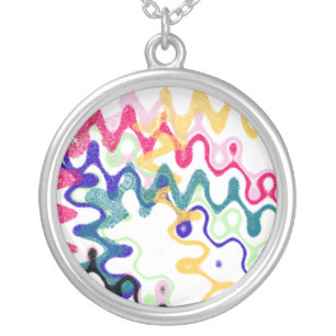 Modern Swirls Necklace
