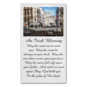 Modern Sympathy Card with Paris Watercolor