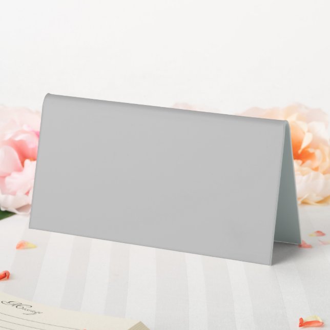Modern Table Tent Sign | Elegant Minimal Display (In SItu (Wedding))