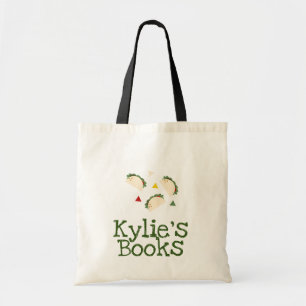 Modern Tacos Confetti Library Books Tote Bag