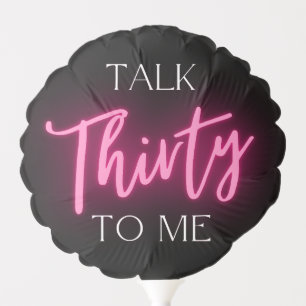 Modern Talk 30 To Me 30th Birthday Party Balloon