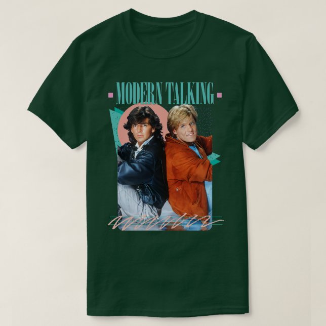 Modern Talking 80s Fan Design T-Shirt (Design Front)