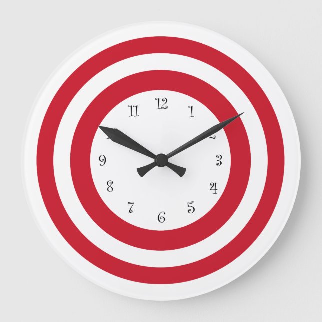 Modern Target Design Wall Clocks (Front)