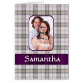 Modern Tartan photo background (Front)