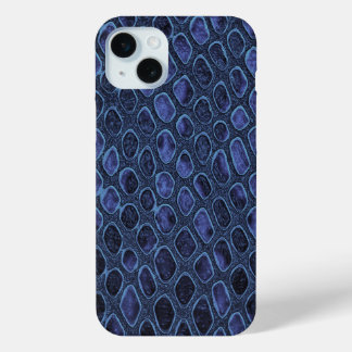 Modern Taupe Croc Leather Texture iPhone 15 Plus Case