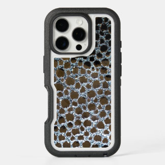 Modern Taupe Croc Leather Texture iPhone 16 Pro Case