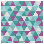 Modern Teal Geometric | Fabric