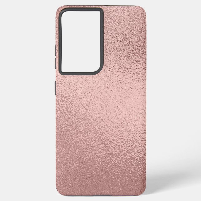 Modern Teal Gold Pink  Samsung Galaxy Case (Back)