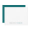 Modern Teal Green Trendy Minimalist Simple