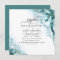 Modern Teal Watercolor Moss Agate BarefootBride™