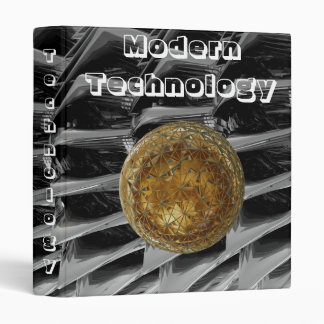 Modern Technology 3 Ring Binder