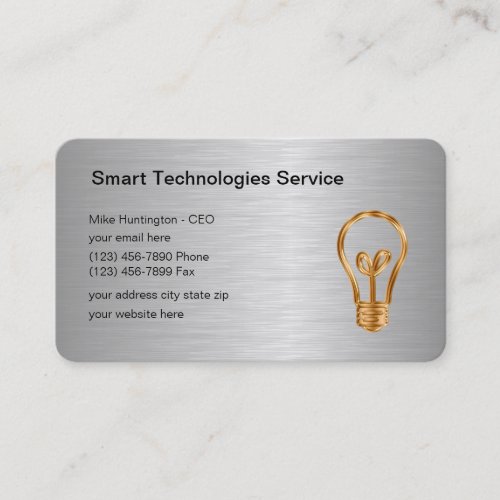 Modern Technology Business Cards
