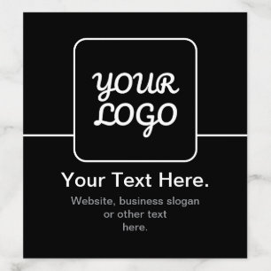 Modern Template for Your Logo   Black & White Envelope Liner