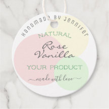 Modern Template Pastel Colors Product Packaging