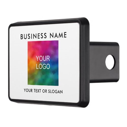 Modern Template Upload Business Logo Here Custom Hitch Cover