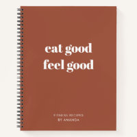 Modern Terracotta Journal Healthy Fitness Recipes