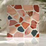 Modern Terrazzo Design with Earthy Tones Ceramic Tile<br><div class="desc">Bring a touch of modern elegance to your space with this terrazzo-inspired design. Featuring a mosaic of irregular stone shapes in warm peach, terracotta, and muted green tones, this tile offers a natural and earthy aesthetic. Perfect for backsplashes, accent walls, or any interior design project seeking a unique and stylish...</div>