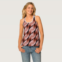 Modern texture tank top