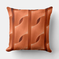 Modern texture throw pillow