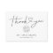 Modern Thank You Heart Business Packaging Insert