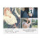 Modern Thank You Typography Three Wedding Photos