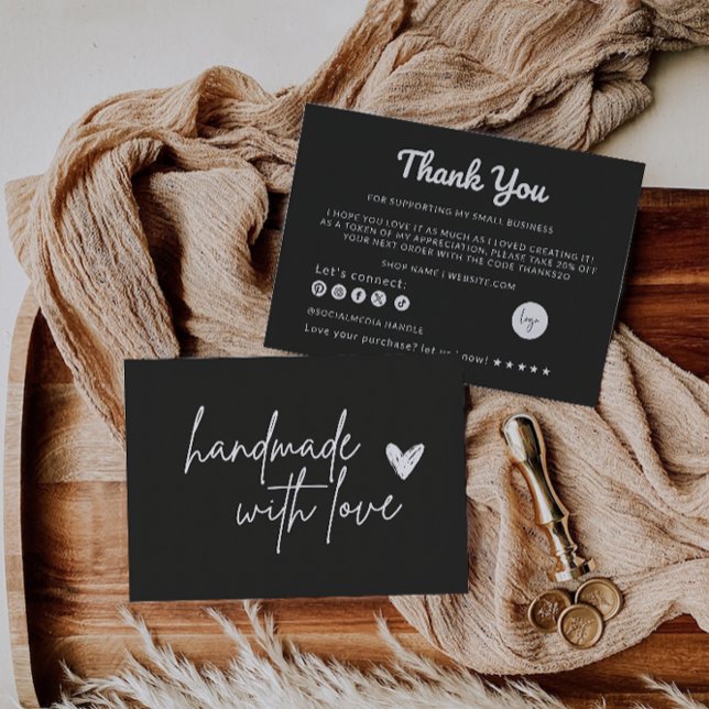 Modern Thanks For Your Purchase Card (Creator Uploaded)