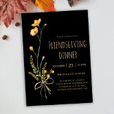 Thanksgiving dinner invitation Let's gather Thanksgiving -  Portugal