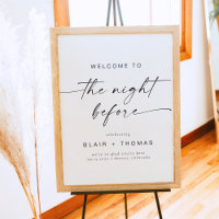 Modern The Night Before Wedding Rehearsal Dinner