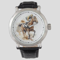 Modern Thoroughbred Equestrian Race Horse  Watch
