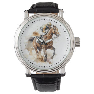 Modern Thoroughbred Equestrian Race Horse  Watch