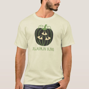 Modern Three-Eyed Pumpkin Halloween Dad's T-Shirt