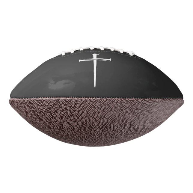 Modern Three Nails White Cross Football (Rotated 270)