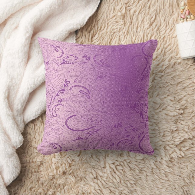 Modern Throw & Lumbar Pillows | Neck Support (Blanket)