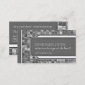 Modern Tiles Business Card (Front/Back)