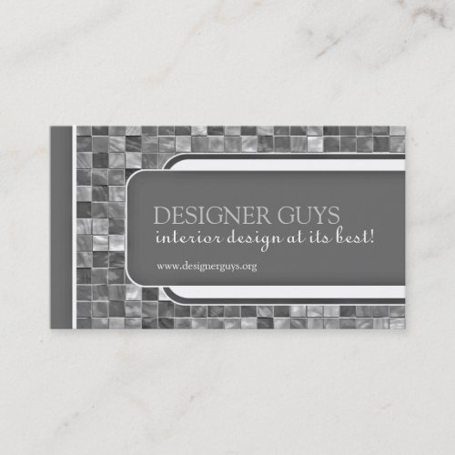 Modern Tiles Business Card