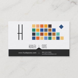 Modern Tiles Series No.3 Business Card