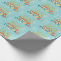 Modern Tis the Season Fun Colorful Christmas