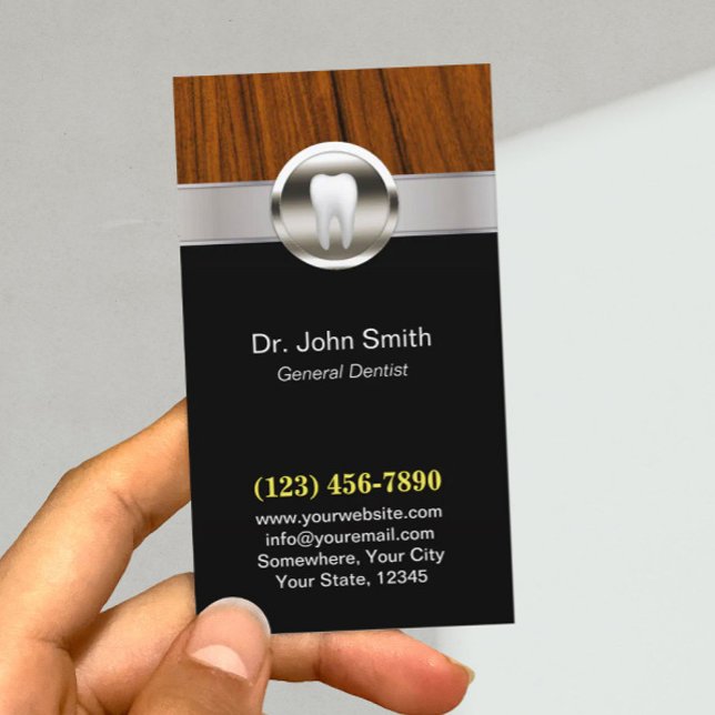 Modern Tooth Icon Dental Care Appointment Card (Creator Uploaded)
