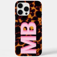 Modern Tortoiseshell Monogram