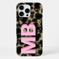 Modern Tortoiseshell Monogram