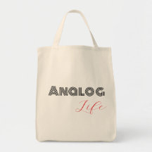 Modern tote bag | analog life