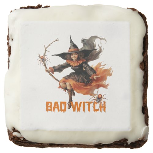 Modern tradition classic Halloween bad witch Brownie