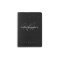 modern travel monogrammed black