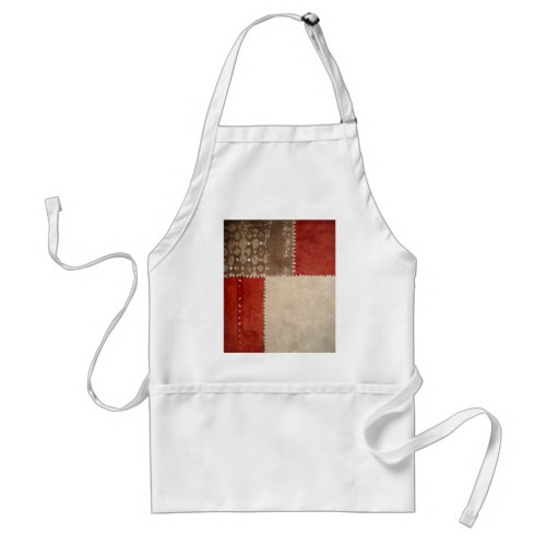 Modern Trendy Abstract Adult Apron