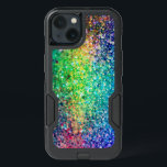 Modern Trendy Colorful Glitter iPhone 13 Case<br><div class="desc">Modern trendy colorful glitter texture .</div>