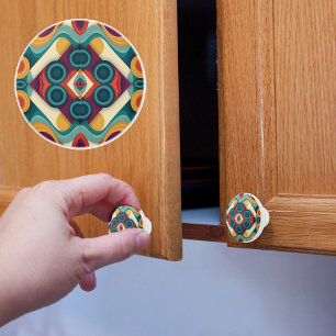 Modern Trendy Colors Ceramic Knob