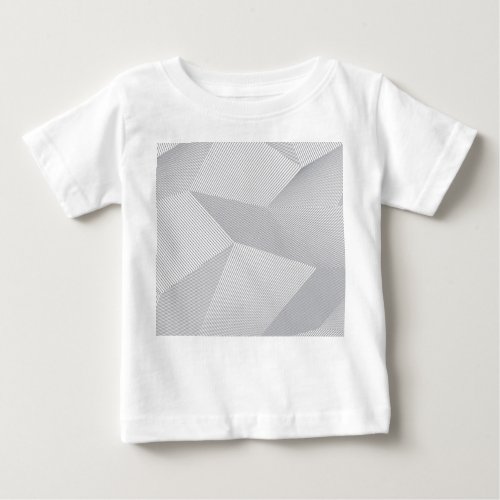 Modern trendy cool simple artistic pattern baby T_Shirt