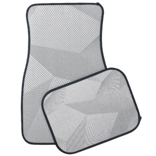 Modern, trendy, cool, simple, artistic pattern car floor mat